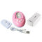 Il pulitore ultrasonico Digital della famiglia di plastica da 750 ml per i denti falsi pulisce