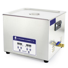 pulitore ultrasonico regolabile di Benchtop del radiatore 15L, bagno ultrasonico del pulitore della spazzola di aria della pittura
