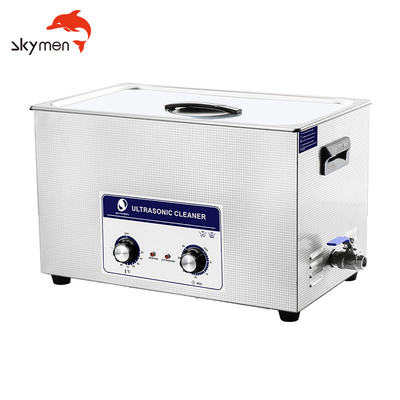 Skymen ultrasonici artificiali delle macchine per colata continua di SUS del pulitore 40kHz di 30L Benchtop