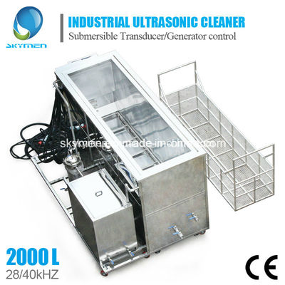 1000L Semi-Automatic Ultrasonic Cleaner 3600W 28kHz