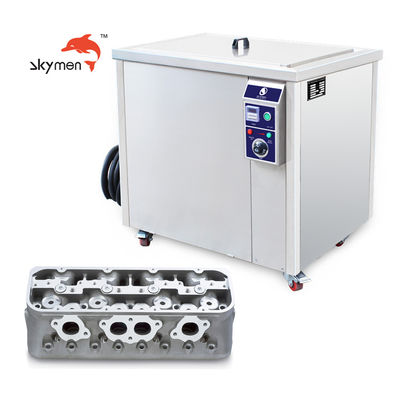 360L Capacity Single Tank Industrial Ultrasonic Cleaner with AC380V 50Hz Power and 99-hour Timer for DPF Cleaning