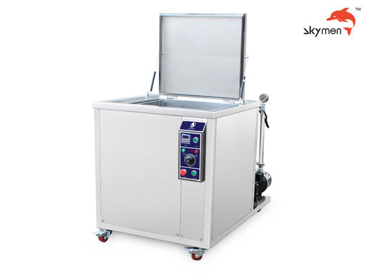 Skymen Industrial Ultrasonic Cleaner with 3000W Heating Power 28kHz/40kHz Frequency and PLC Control for Auto Parts