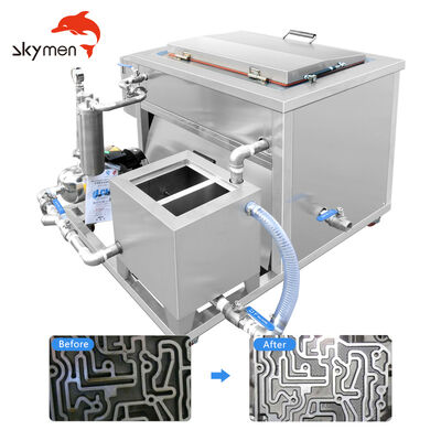 Pulizia ad ultrasuoni del cambio Bagno rimuovi grasso, olio e lamelle metalliche