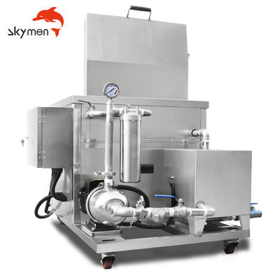Cina fabbrica Skymen 175L 2400W Industrial Ultrasonico macchina di pulizia per la pulizia dei blocchi del motore parti