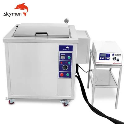 Cina fabbrica Skymen 175L 2400W Industrial Ultrasonico macchina di pulizia per la pulizia dei blocchi del motore parti