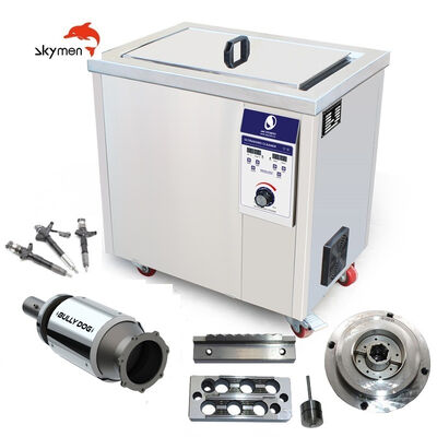 Skymen Jp-180st Pulitore a Ultrasuoni Industriale a Serbatoio Singolo in Acciaio Inossidabile da 53 L per la Pulizia di Blocchi Motore e Parti Auto