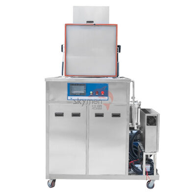 Sistema di sollevamento automatizzato Sistema di serbatoio di pulizia ad ultrasuoni industriale