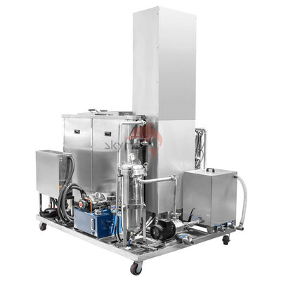 Sistema di sollevamento automatizzato Sistema di serbatoio di pulizia ad ultrasuoni industriale
