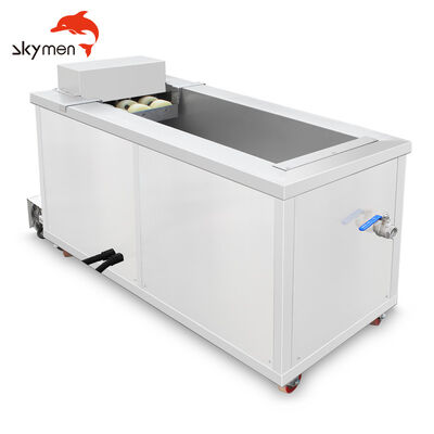 Skymen 120L Ultrasonic Anilox Roller Cleaner with Built-in Sweep Frequency Generator, Thick SUS304 Tank, and Precise Heating System