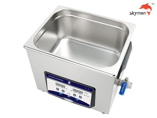 pulitore ultrasonico 10L per le pinzette del sopracciglio nel salone di bellezza con potere calorifico 200W