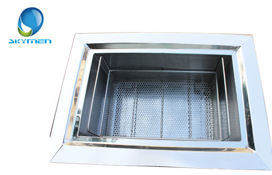 Pulitore a ultrasuoni industriale Skymen 77L con serbatoio in acciaio inossidabile per la pulizia di parti automobilistiche