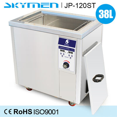 Skymen JP-120ST 38L pulitore ad ultrasuoni industriale digitale ad alta potenza con serbatoio in acciaio inossidabile per blocco di filtro DPF