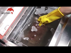 Bagno ad ultrasuoni per cuscinetti con separatore d'olio e vasca di asciugatura