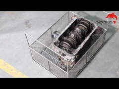 Grasso per ricambi auto, ruggine, rimozione del pulitore ad ultrasuoni industriale, serbatoio da 100 litri, 28/40 KHz