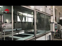 Pulitore ad ultrasuoni automatico SUS304 con serbatoio da 2 mm per parti di stampaggio