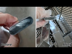 Pulizia di molteplici gusci di sigaretta elettronica con un detergente ad ultrasuoni industriale Skymen