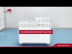 Pulitore ad ultrasuoni a serbatoio singolo in PP