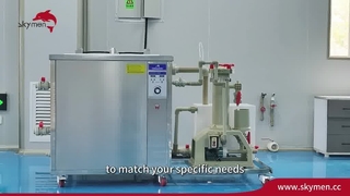 Pulitore ad ultrasuoni a serbatoio singolo in PP